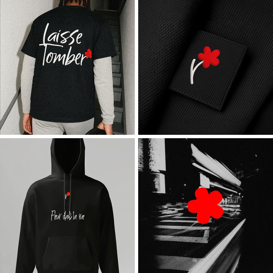 Laisse Tomber brand applications