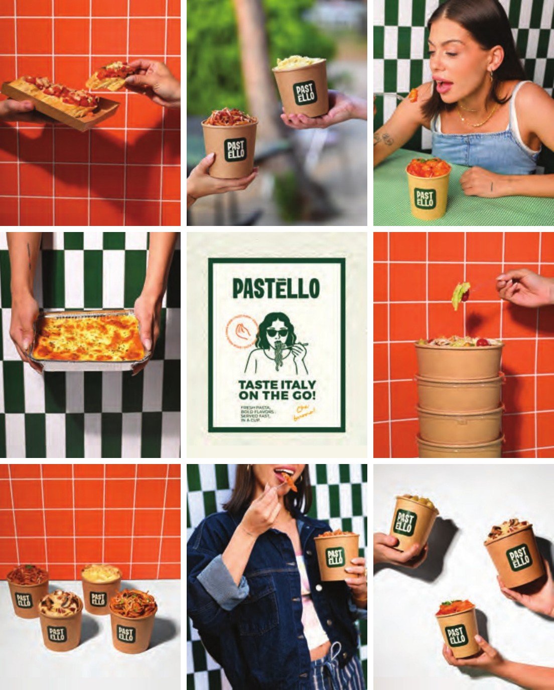 Pastello Instagram grid